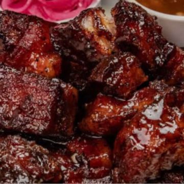 Pork Belly Burnt Ends Meal