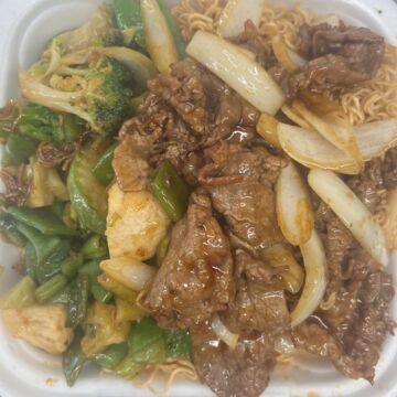 Beef Noodle Stir Fried