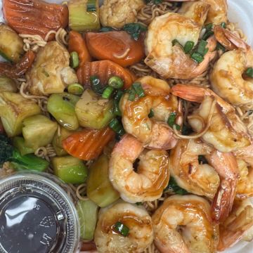 Shrimp Noodle Stir Fried
