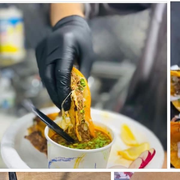 3 Quesabirrias with broth