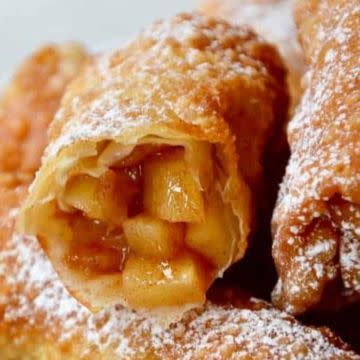 Apple Pie Eggrolls