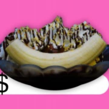 Chocolate Banana Split