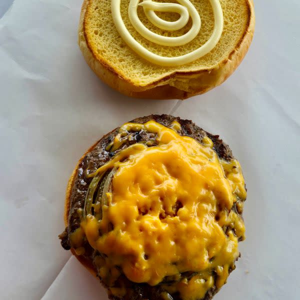 Smoked Cheddar Burger