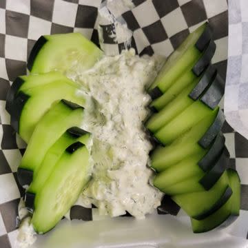 Cucumber w/ Tzatziki