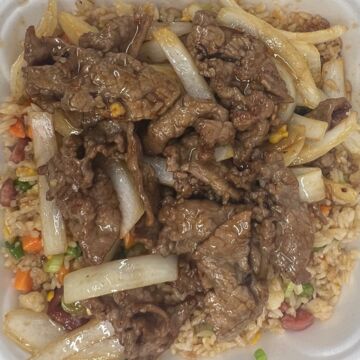 Vietnamese Fried Rice with Beef