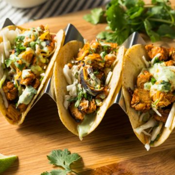 Indo-Chinese Taco (Chicken)