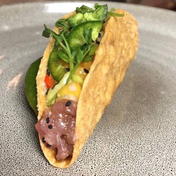 Tuna Tar-Taco 