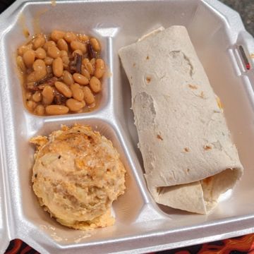 BBQ Burrito Meal