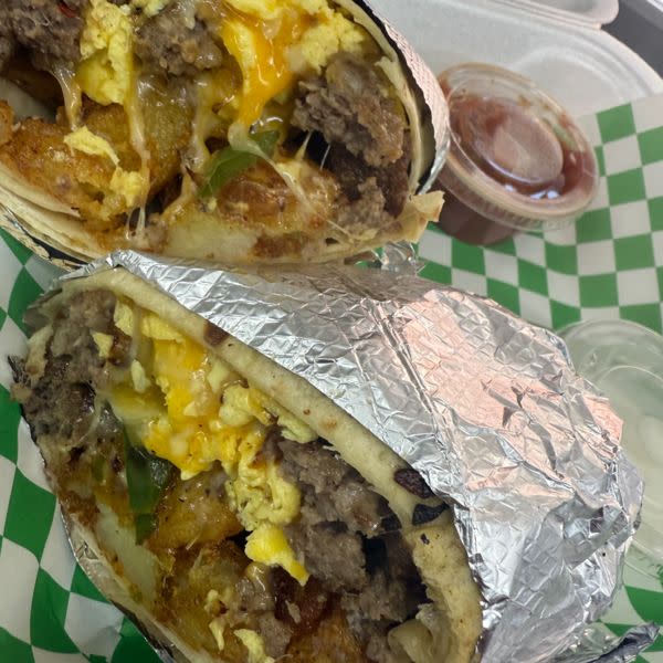 BWT Breakfast Burrito