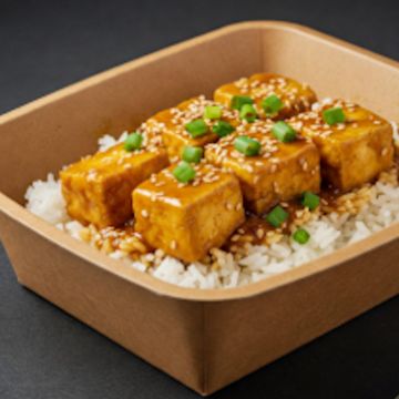 Smoky Tofu over Rice
