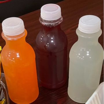 Homemade flavored drinks