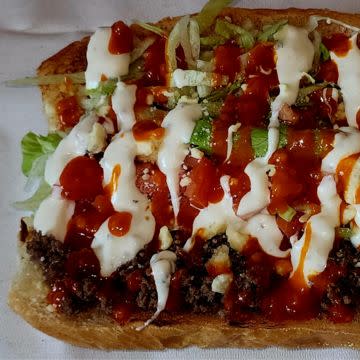 Buffalo Hoagie Burger