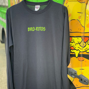 Black Bro-Ritos Long Sleeve 