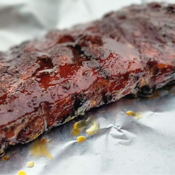 Half rack of ribs