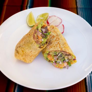 Surf and Turf Burrito