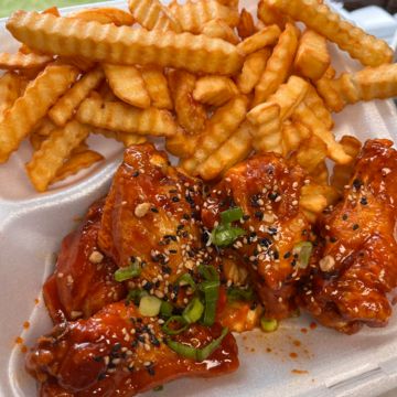Spicy Korean Fried Chicken
