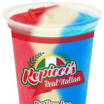 Rainbow 10 Oz Italian Ice Prepack Cup