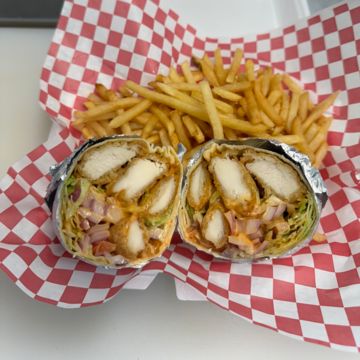 Hot Honey Garlic Wrap