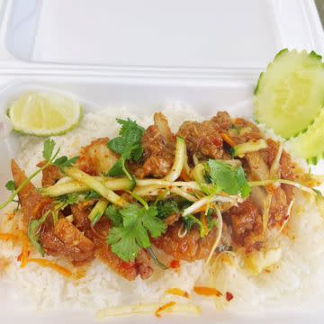 Chicken Chop over Rice