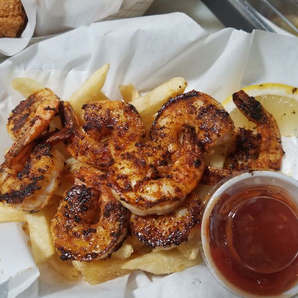 Blacken Shrimp Basket