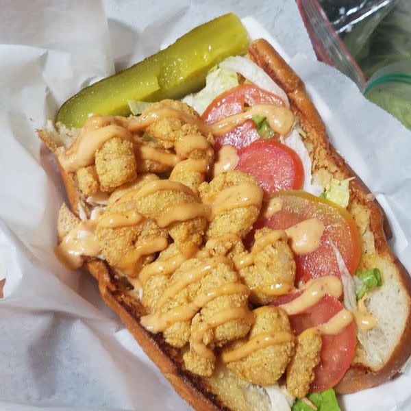 SHRIMP PO-BOY (SANDWICH ONLY)