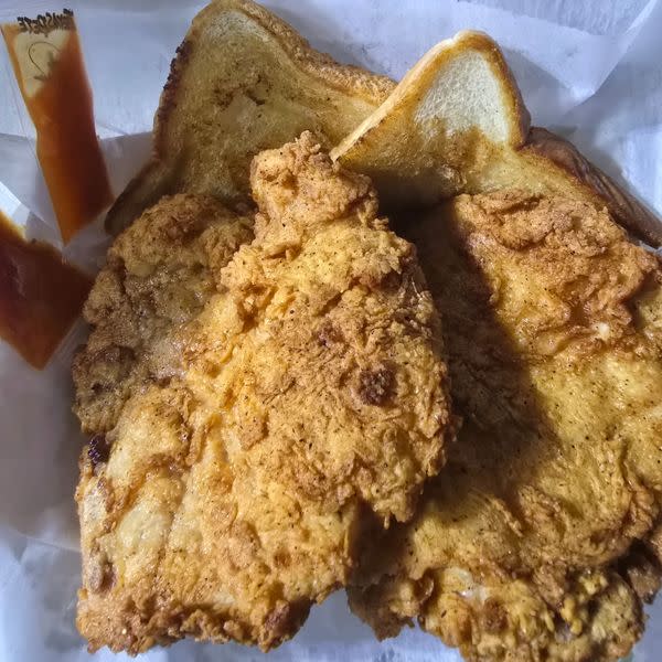 CAJUN PORK CHOP PLATE