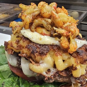 Cajun Mac'n' Burger