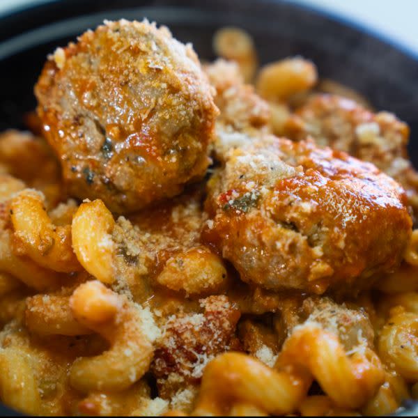 Pasta Marinara Meatballs