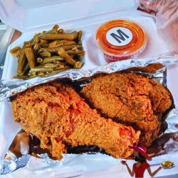 COMBO #2 - FRIED CHICKEN (DARK MEAT)