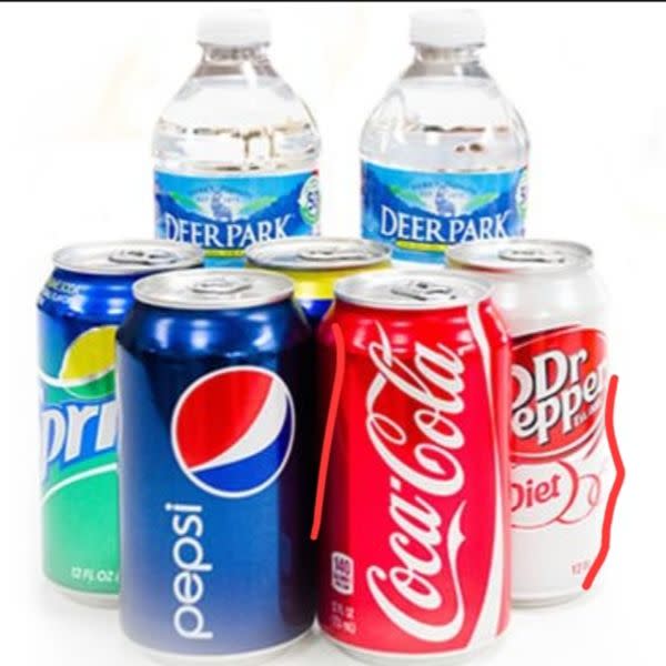 Can Soda/Bottle of water