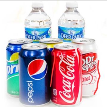 Can Soda/Bottle of water