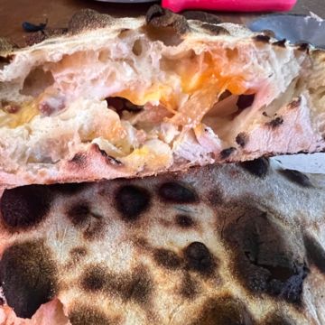Calzone: Bacon Chicken Ranch