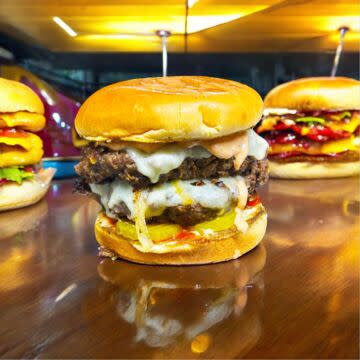 Beef smash burger