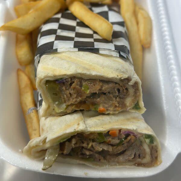 Beef Shawarma wrap