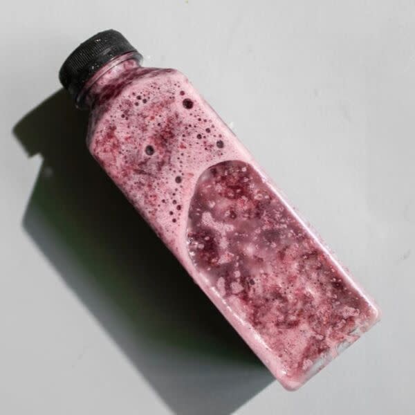 Strawberry and grapes