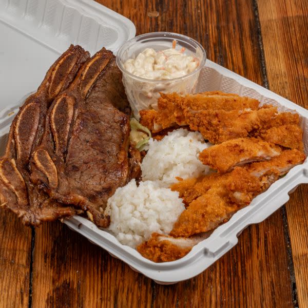 BBQ Short Ribs &  Chicken Katsu