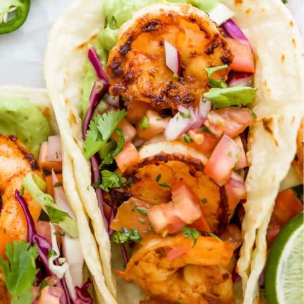Shrimp Tacos (3)