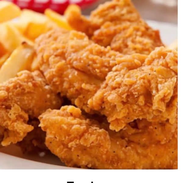 Chicken Tender and Fries