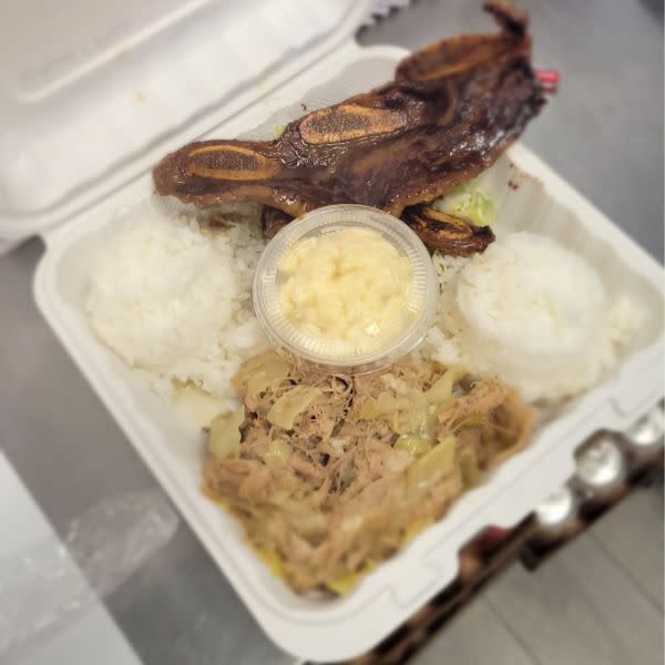 Kalua Pork with BBQ Short Ribs