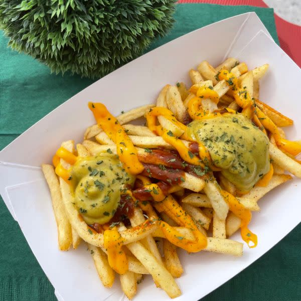 Curry Cheese Fries