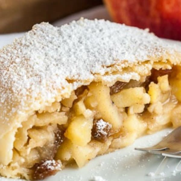 Homemade Applestrudel