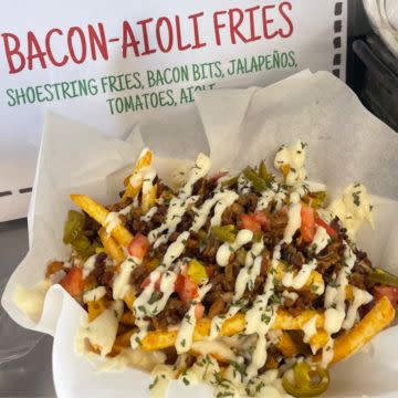 Bacon Aioli Fries