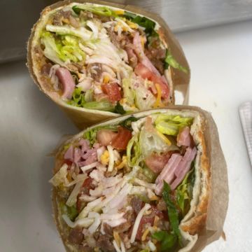 Turkey, Ham OR Rotisserie Chicken Wrap