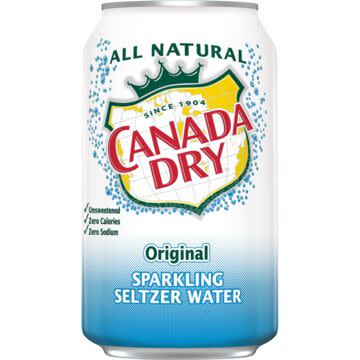 Can of Seltzer Water