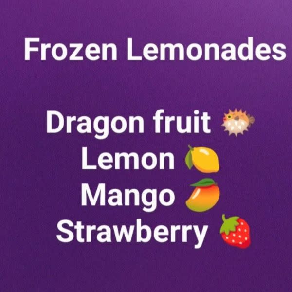 Frozen lemonades