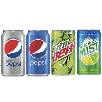 Canned Pepsi Products