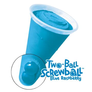 Two-Ball Screwball Blue Raspberry