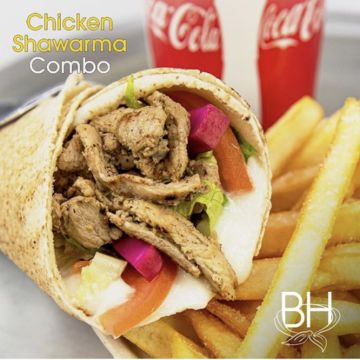 Chicken Shawarma Wrap Combo