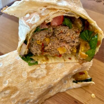 Beef Kabab Wrap