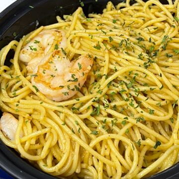 Garlic noodle shrimp